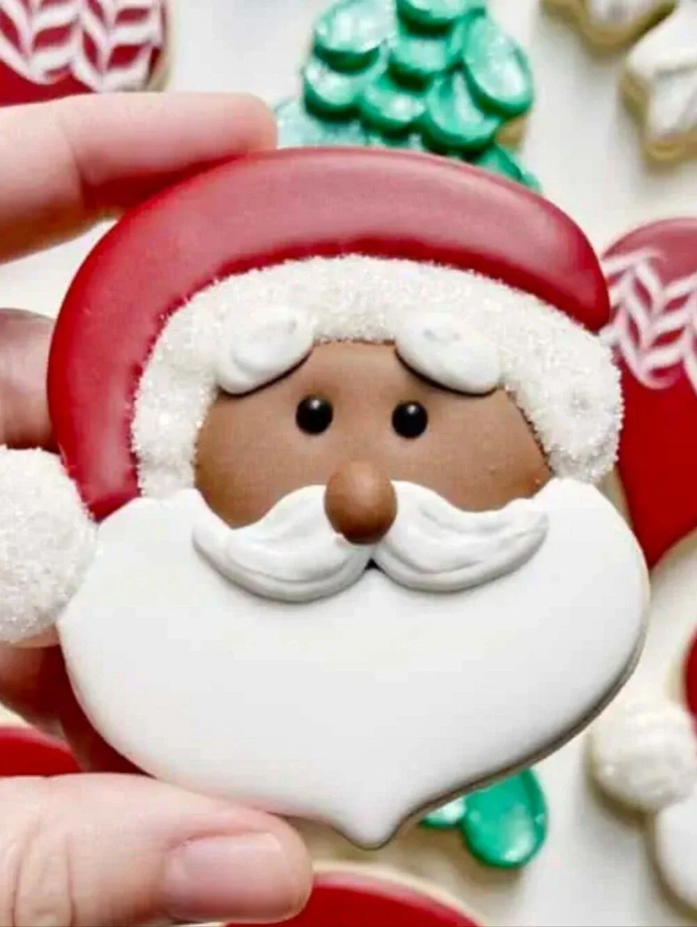 Cookie Cutters Christmas Holiday Wilton 3 Pc Set Ornament, Santa Claus Snonflake
